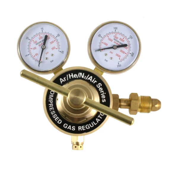 Regulador de Alto Flujo para Nitrógeno y Gases Inertes - CGA580 - Salida: 1/2" NPT Hembra