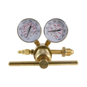 SÜA® - Regulador de Alta Presión de Nitrógeno de 0-1400 PSI - CGA-580 Inlet - Salida: 1/4" Flare macho