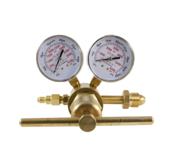 SÜA® - Regulador de Alta Presión de Nitrógeno de 0-1400 PSI - CGA-580 Inlet - Salida: 1/4" Flare macho